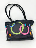 Baggallini Black Multi-Color Tote