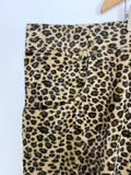 Tunnel Vision Size 4X (26/28) Brown & Black Animal Print Pants NWOT