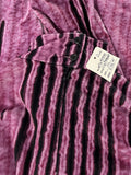 Lie Sangbong Size 44 (XL/14) Pink & Brown Abstract Shirt NWT