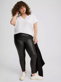 Torrid Size 2X (18/20) Black Faux Leather Leggings