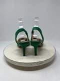 FSJ Size 11 Kelly Green Kitten Heels