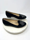 Charlotte Olympia Size 9/9.5 (39.5) Black & Clear Spiderweb Loafers