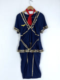 Leg Avenue Size 1X/2X Navy & Gold Costume