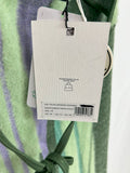 House of Sunny Size 12 Green & Lavender Abstract Dress NWT