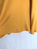 Unique Vintage Size 22W Mustard Yellow Skirt NWT