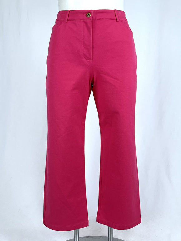 Vintage St John Sport Size 16 Hot Pink Jeans