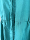 Vintage Willi of California Size 18 Turquoise & Purple Dress