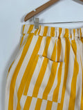 Big Bud Press Size 2XL Yellow & White Stripe Work Pants