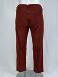 Carve Designs Size 14 Rust Corduroy Pants NWT