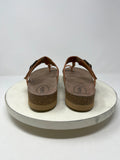 Taos Size 11/11.5 (42) Tan Braided Suede Sandals NIB