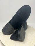 Eileen Fisher Shoe Size 10 (10) Black Pebbled Lace-up Oxfords