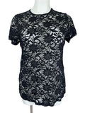 Torrid Size 18/20 (2X) Black Lace Tee