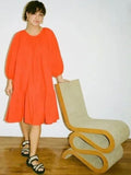 Wray Size 3X Orange Tent Dress