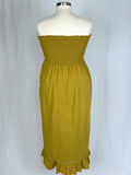 Urban Outfitters Size XL (16) Mustard Yellow Dress NWT