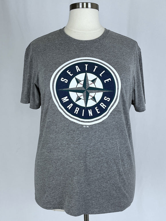 47 Size 16 Gray & Navy Mariners T-Shirt