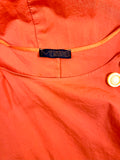 Metamorphoza Open Size Orange Tunic