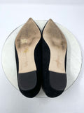 Good American Size 13 Black Suede Flats