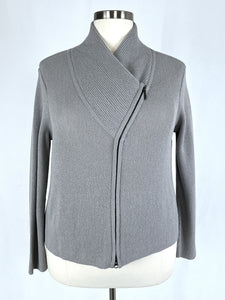 Beyond Threads Size XL (16/18) Mushroom Gray Jacket NWT