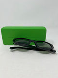 Fashion Brand Company Black Plastic Sunglasses w/ Case NWOT