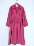 Wray Size 3X (24) Pink Textured Day Dress