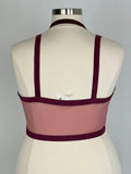 Cantiq Size XXXL Pink & Burgundy Bra NWOT