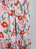 Free Assembly Size XXXL (24) Pink & Orange Floral Dress NWT