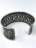 Sterling Silver Filigree Cuff Bracelet