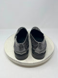 Coach Size 11 Pewter Patent Tassel Loafers