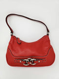 Wilson's Leathers Red Leather Mini Shoulder Purse