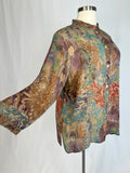 Citron Size 2X Mauve Buddha Silk Shirt