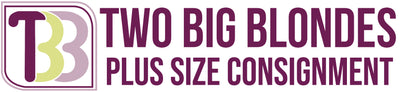 Two Big Blondes Consignment Logo