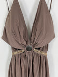 Fashion Nova Size 22W Mocha Dress NWT