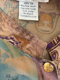Citron Size 2X Mauve Buddha Silk Shirt