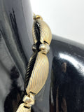 Vintage Gold Lined Tassel Boho Choker Necklace