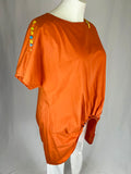 Metamorphoza Open Size Orange Tunic