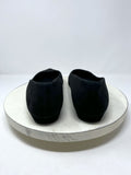 Good American Size 13 Black Suede Flats