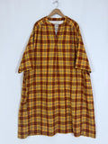 ace&jig Size 3X (24) Yellow & Red Madras Plaid Dress