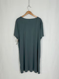 Altar Houseline Size 4X Gray Ribbed Dress NWT