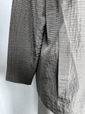 Eileen Fisher Size 1X (18) Taupe/Gray Pants Jacket Suit Set