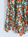 Loud Bodies Size 3X Green & Orange Floral Dress