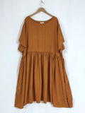 Tradlands Size 3X Burnt Orange Dress