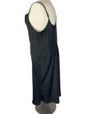 Ava & Viv Size 24W (2X) Black Slip Dress