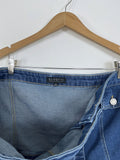 eloquii Size 22 Blue Denim Bustier Top