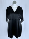 Tanya Taylor Size 16 Black Lace Dress NWT