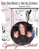 Size 18 Lavender & Black Butterflies Duster