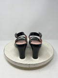 Taryn Rose Size 9  Black Patent Sling-Back Pumps NIB