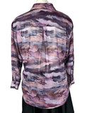 Dynamite Size XL (16/18) Purple Marbled Shirt