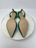 FSJ Size 11 Kelly Green Kitten Heels