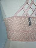 Torrid Size 26W Pale Pink Checkered Bra