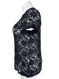 Torrid Size 18/20 (2X) Black Lace Tee